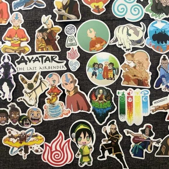 Sticker Set 50 pcs. Avatar: The Last Airbender - Picture 4 of 5